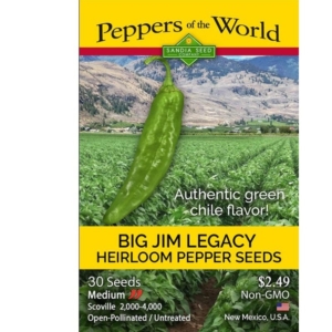 بذور فلفل Big Jim Legacy