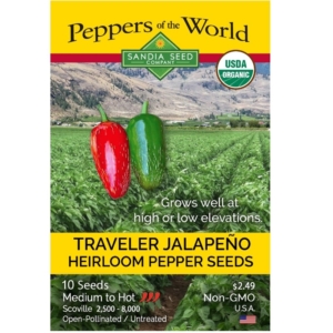 بذور فلفل Jalapeño Traveler