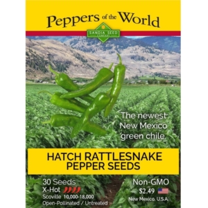 بذور فلفل Hatch Green Doublecross Chile