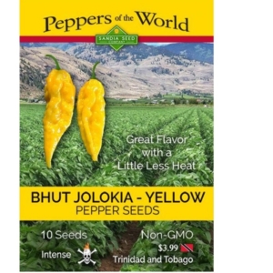 بذور الفلفل Bhut Jolokia Yellow