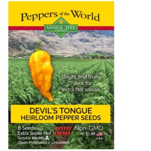 بذور الفلفل الحار Devil's Tongue