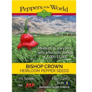 بذور فلفل Bishop Crown
