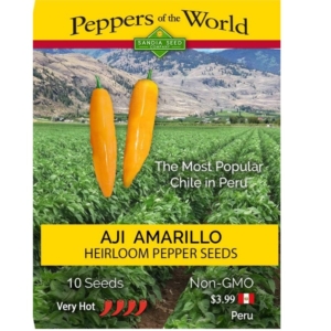 بذور الفلفل Aji Amarillo